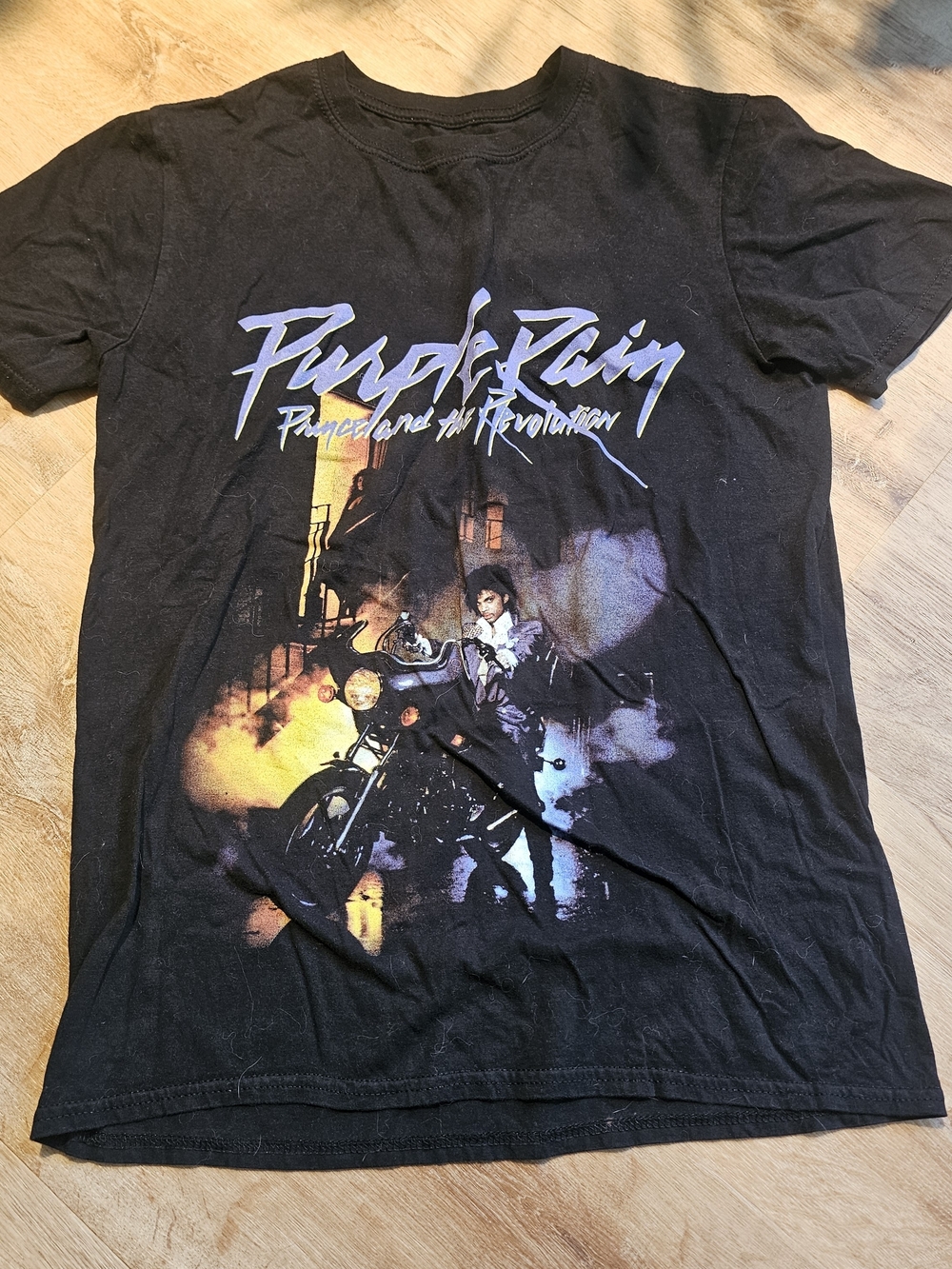 Prince & The Revolution "Purple Rain" graphic t-shirt mens small